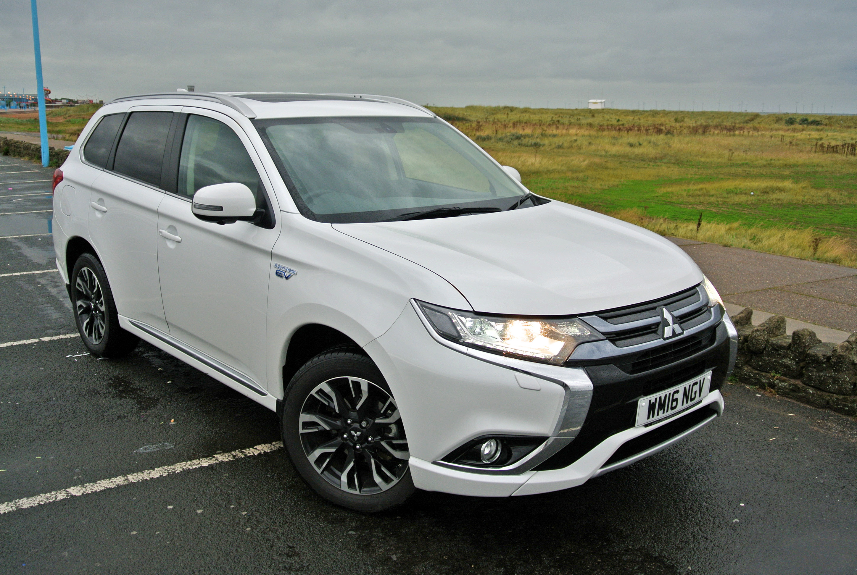 Our man creates a 'volte-face', with mitsubishi phev