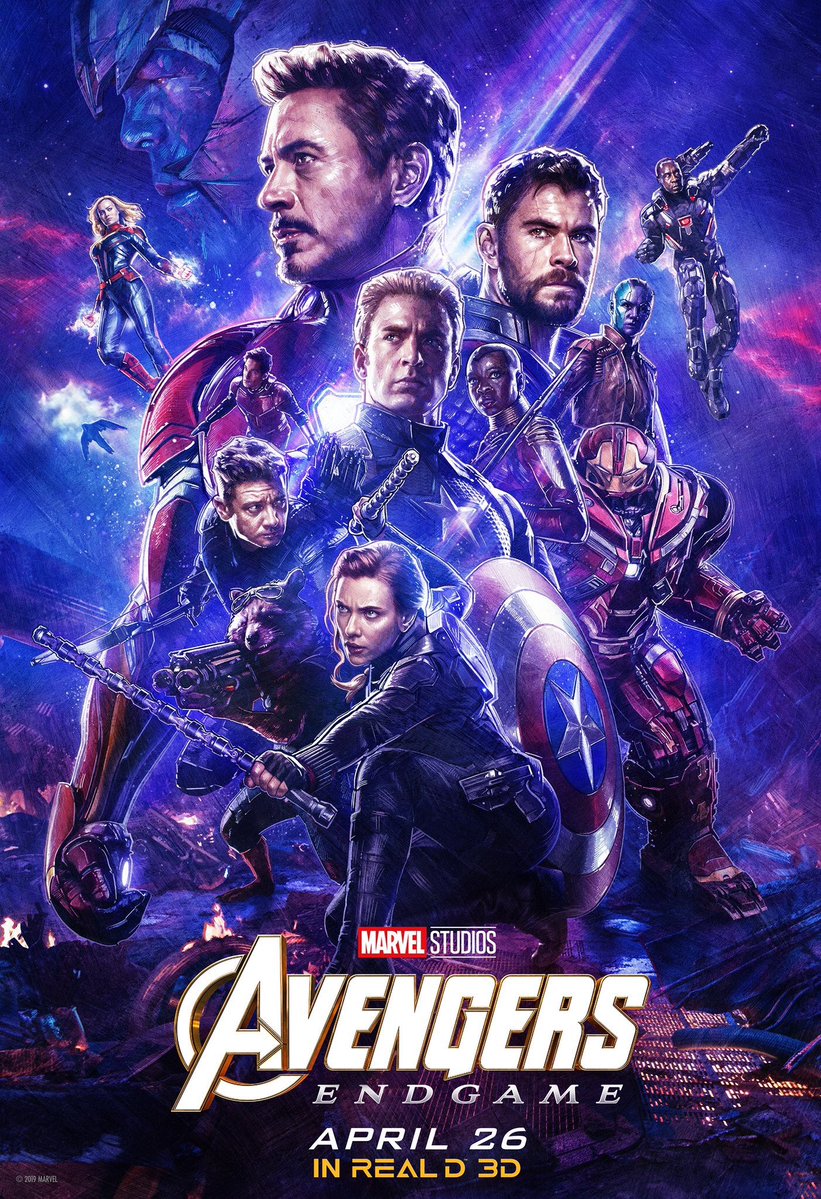 Avengers Endgame | New IMAX, RealD & Dolby Posters Unveiled