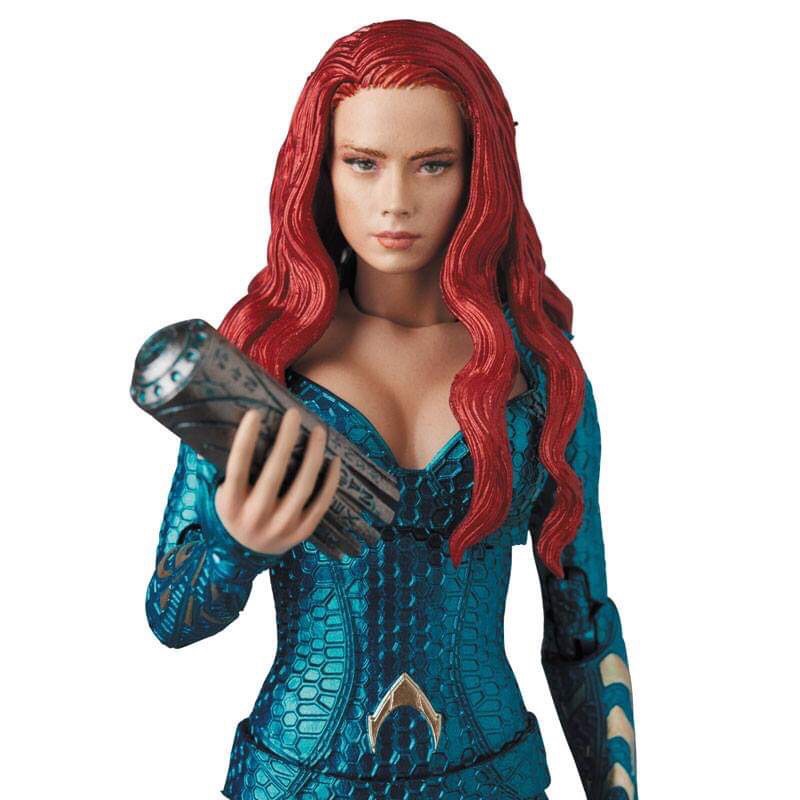 First Look | Mera (Aquaman) Mafex Medicom Toys-6