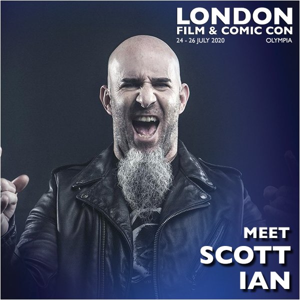 Scott Ian London Film & Comic Con 2020
