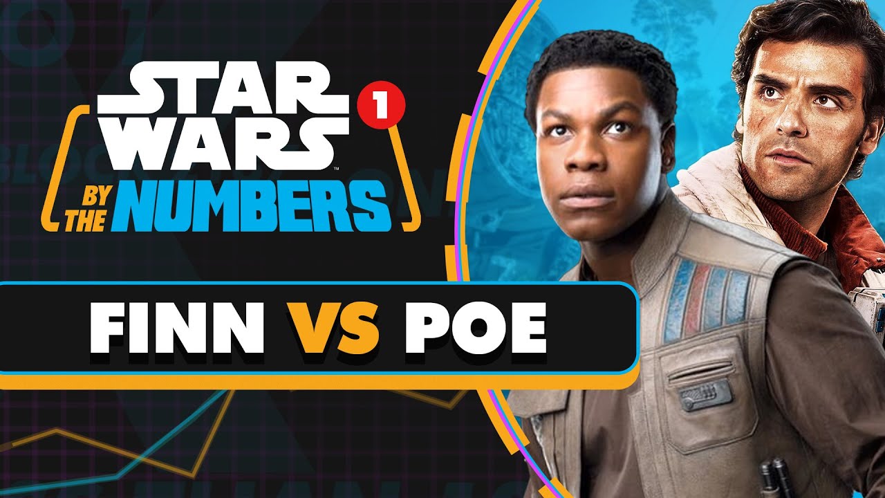 Star Wars By The Numbers | Every Time Someone Says Finn or Poe in the Sequel Trilogy