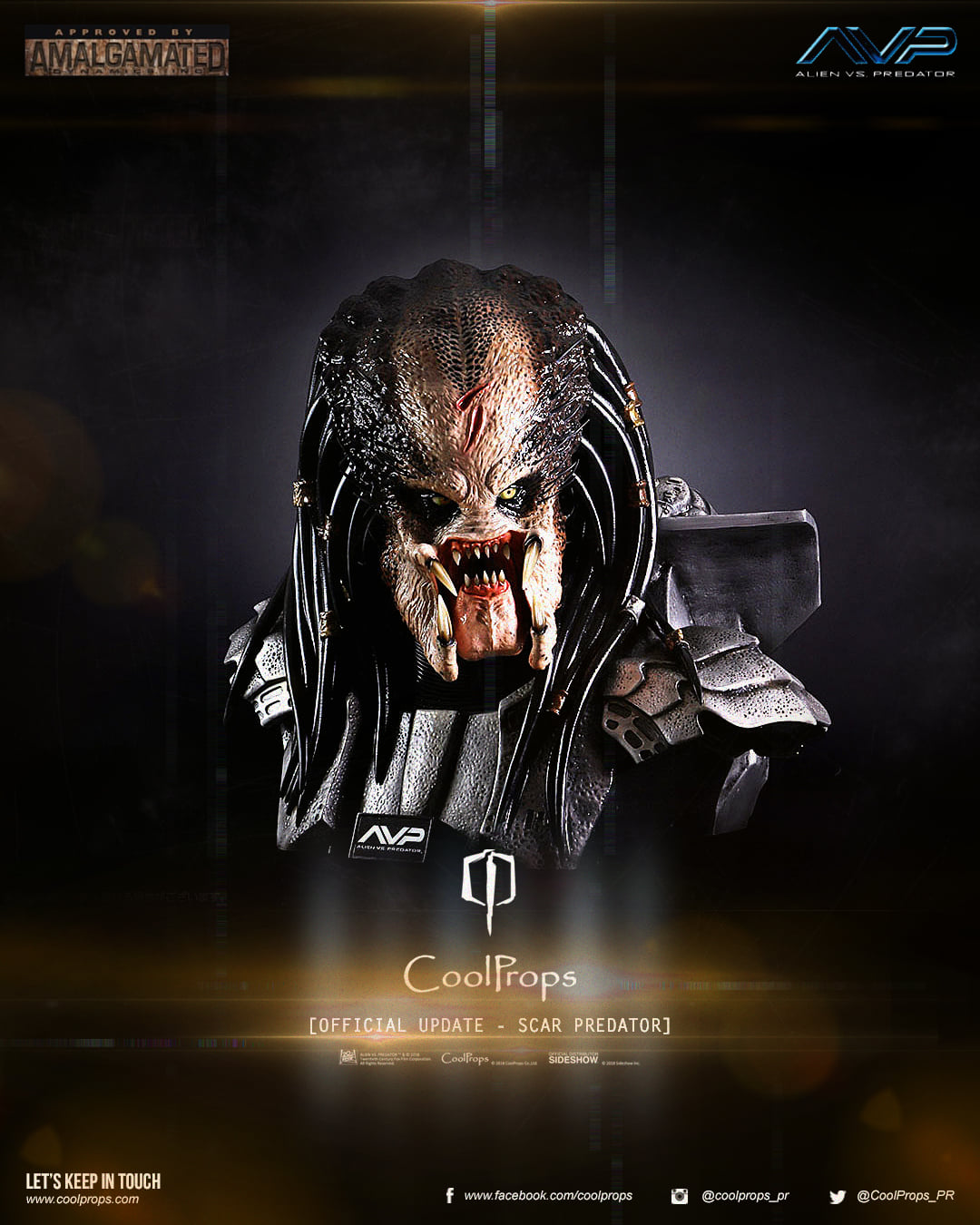 First Look | The 'Alien vs Predator' Scar Bust Has Been Updated by