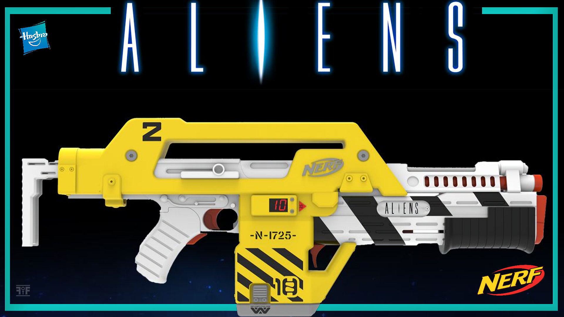 Embrace Your Inner Colonial Marine With Nerf's Aliens M41-A Pulse Rifle ...