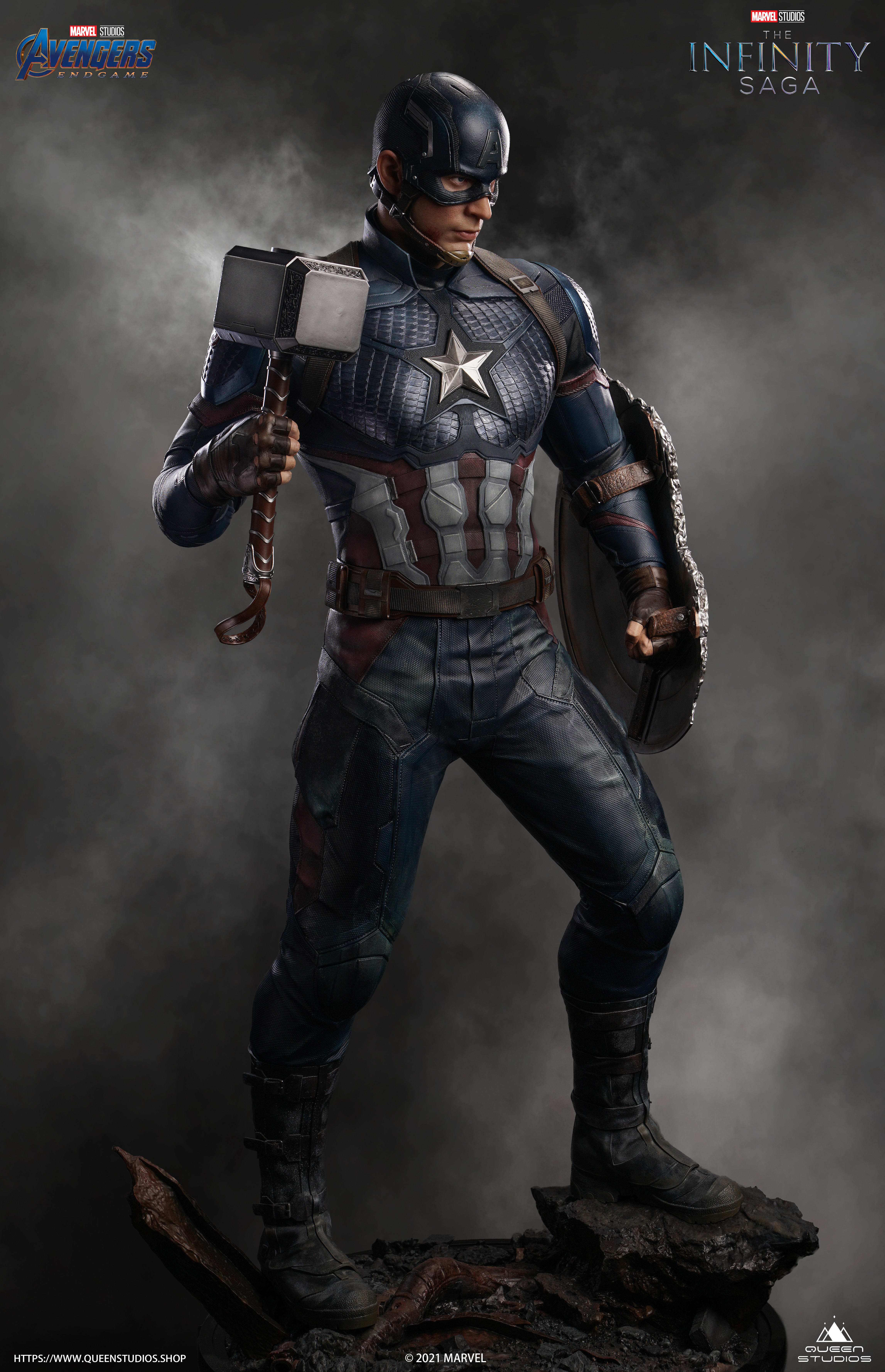 Queens Studios' Captain America Statue