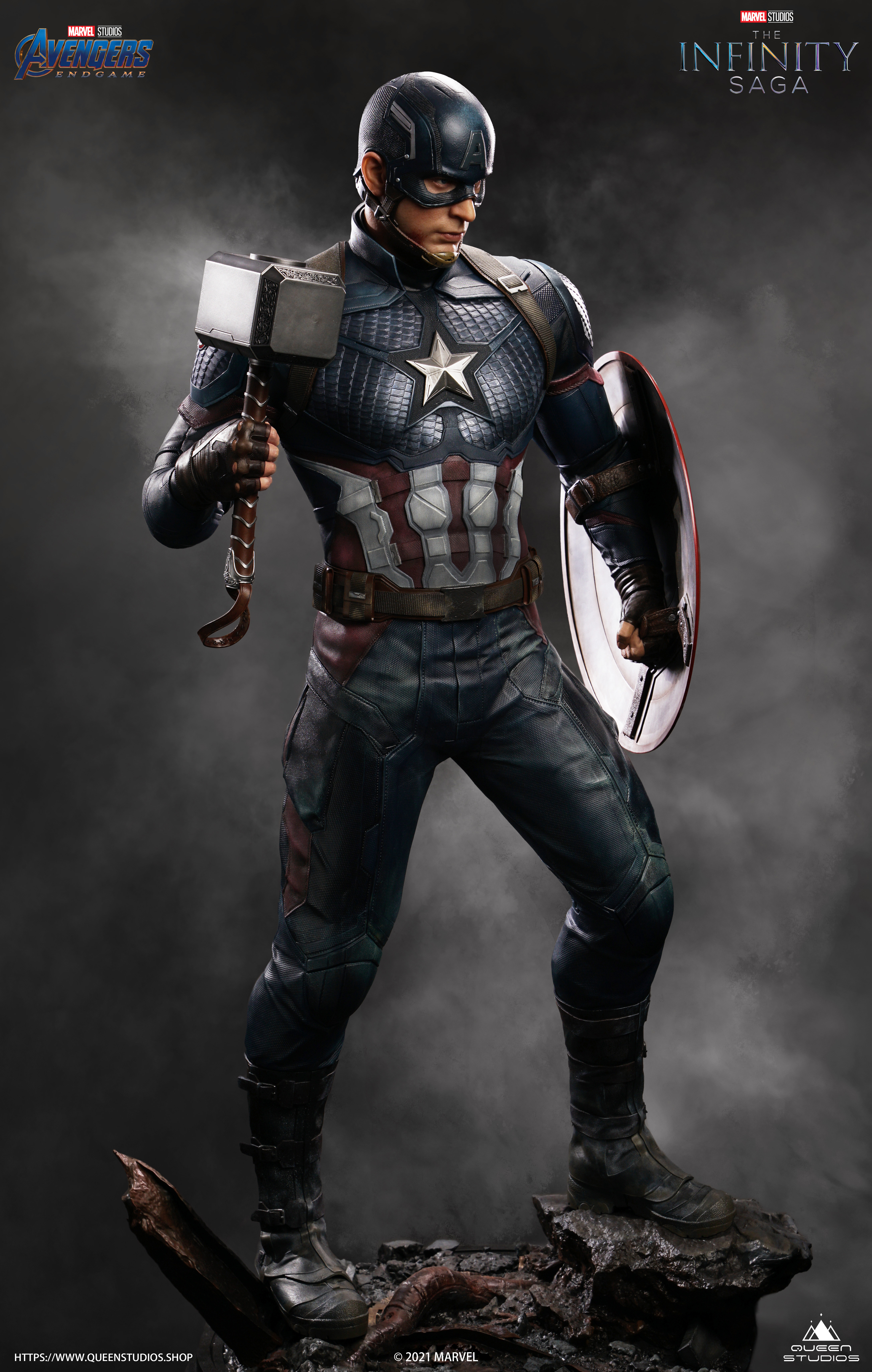 Queens Studios' Captain America Statue