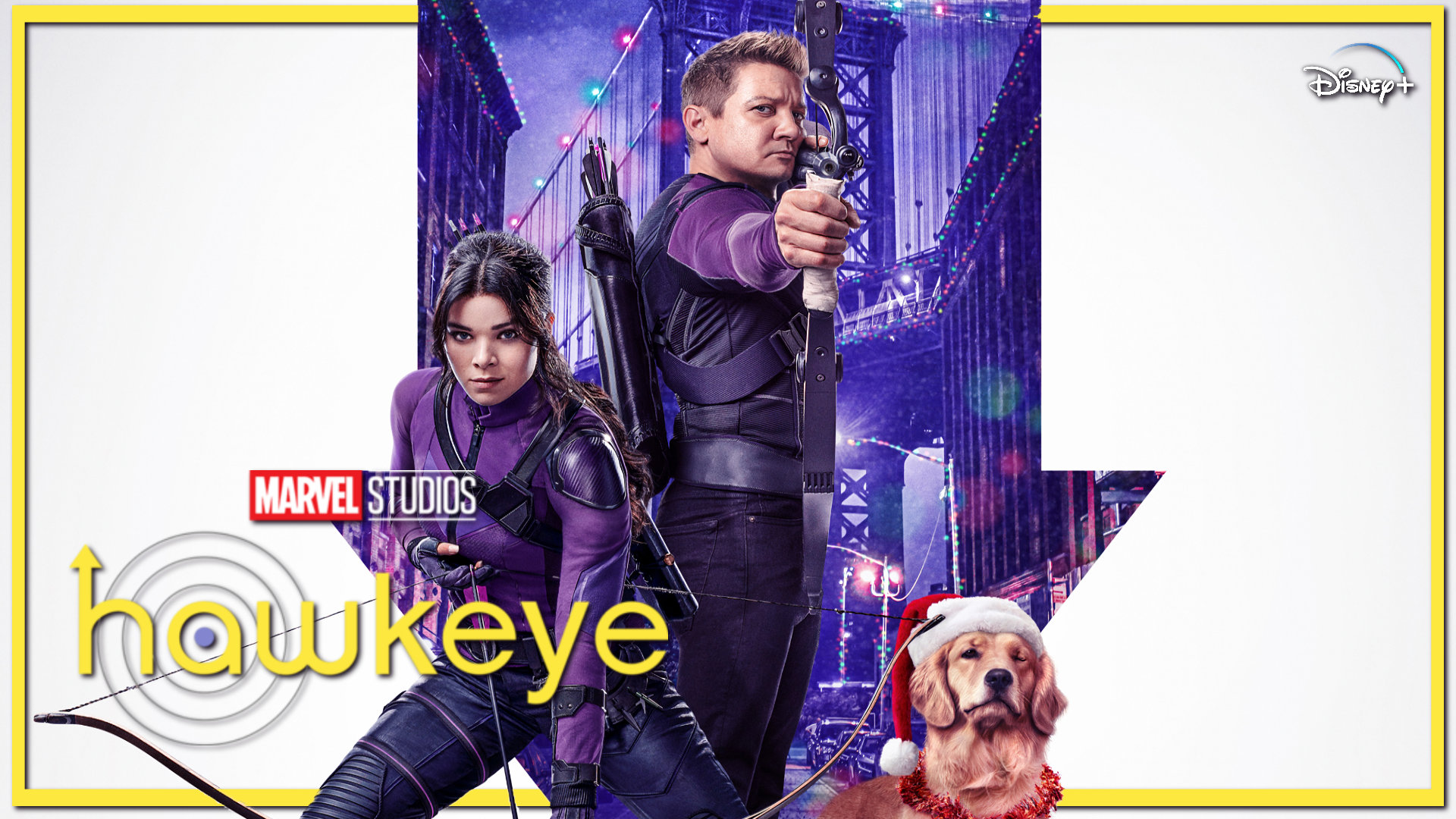 Marvel's Hawkeye Disney Plus Poster