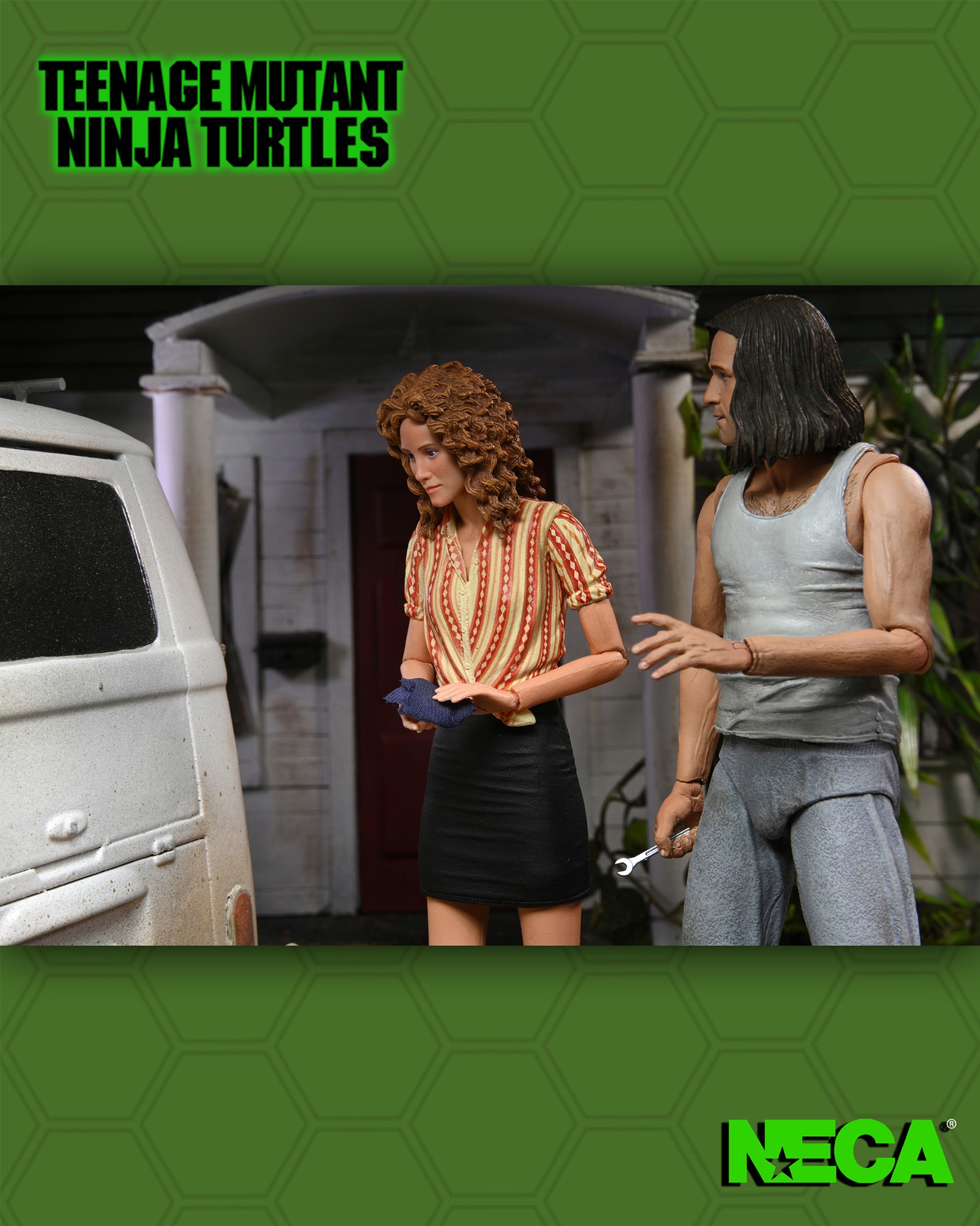 TMNT NECA April and Casey Farm Pack