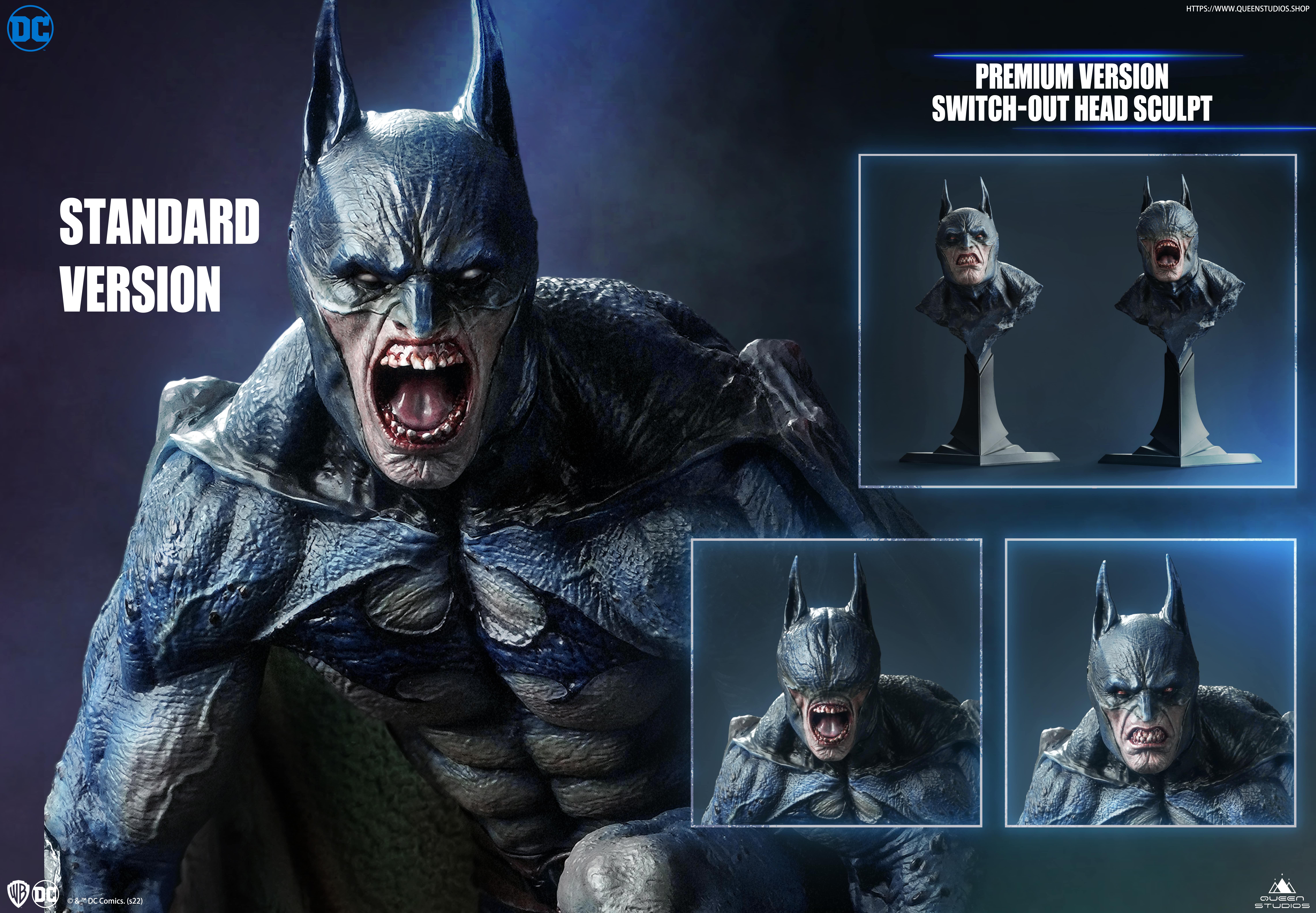 Queen Studios 1/4 Scale Bloodstorm Batman Statue