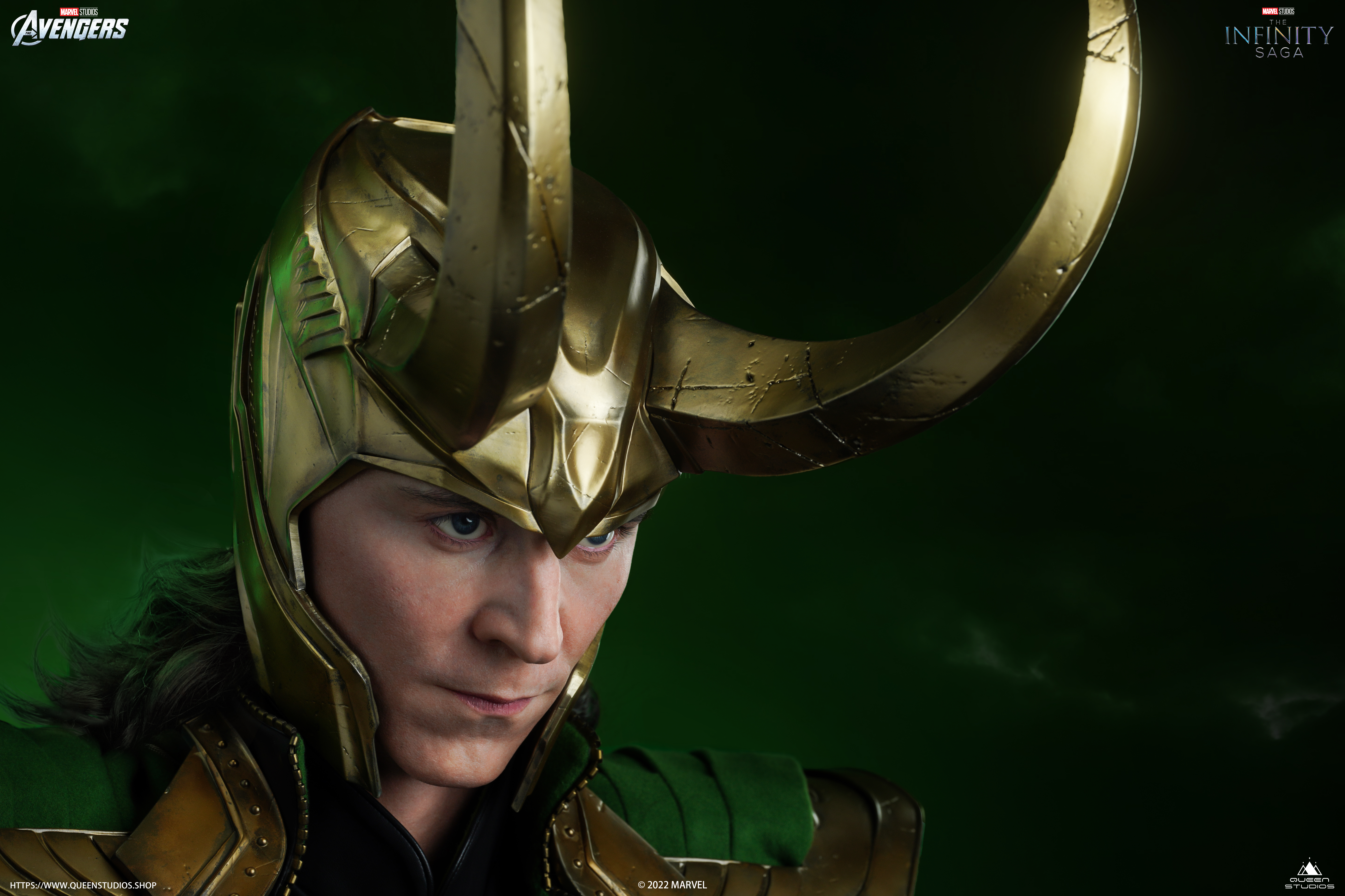 Queen Studios Loki Life-Size Bust
