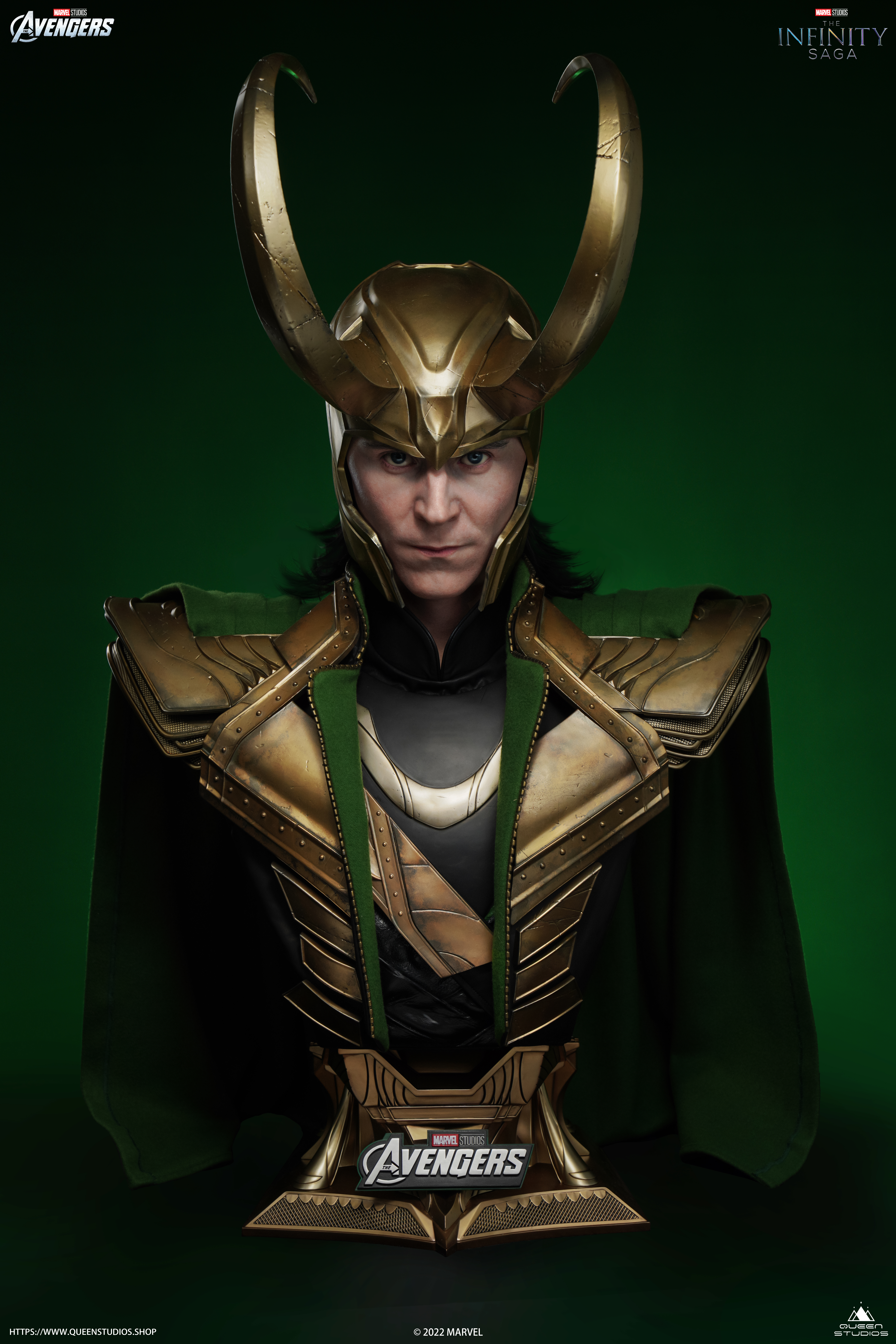 Queen Studios Loki Life-Size Bust