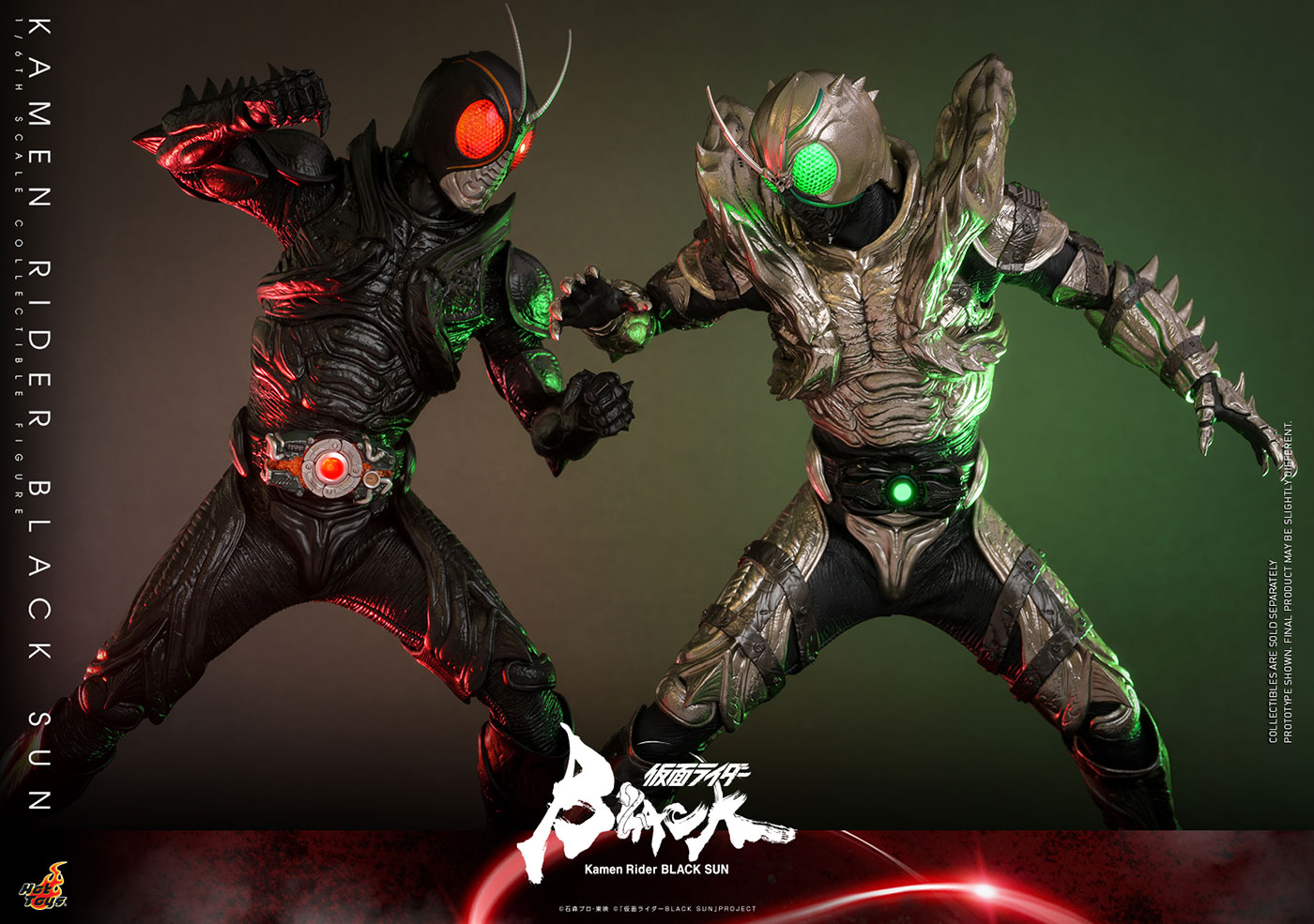 First Look | Hot Toys Kamen Rider Black Sun Figures - Future of
