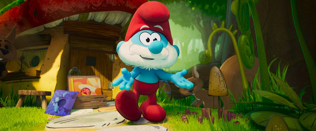 Papa Smurf In Paramount Pictures' Summer Blockbuster, Smurfs, Coming July 18th.
