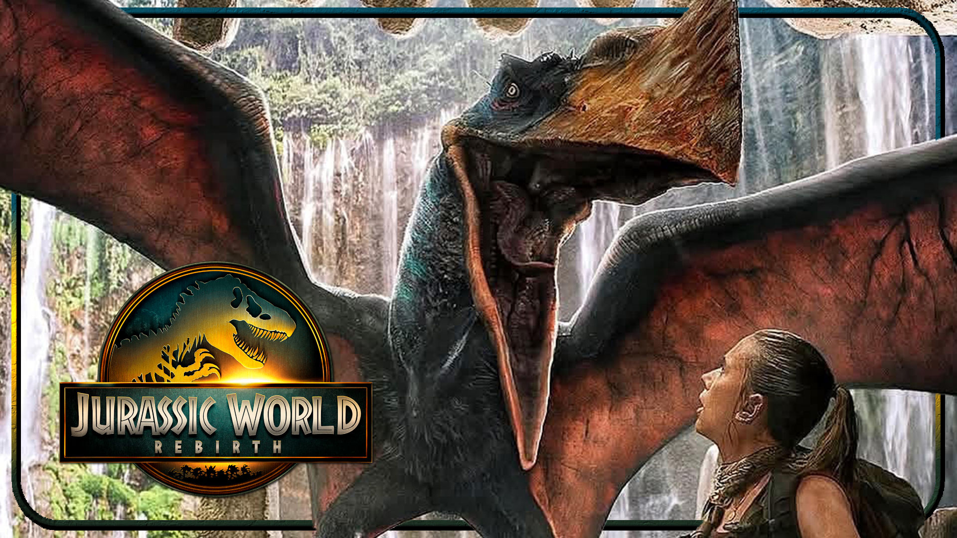 The Album Cover for Alexandre Desplat's Score for Jurassic World