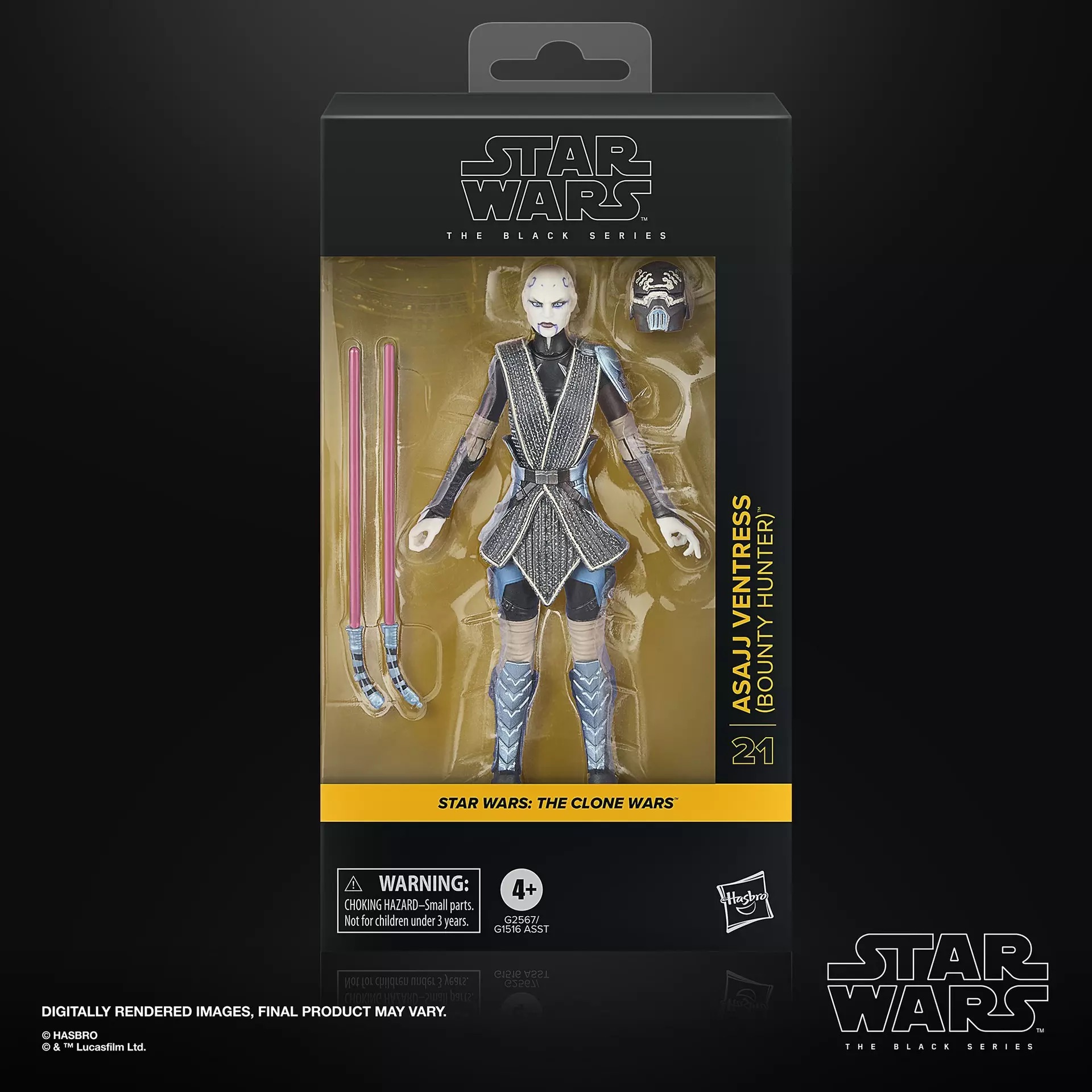 HASBRO STAR WARS THE BLACK SERIES ASAJJ VENTRESS