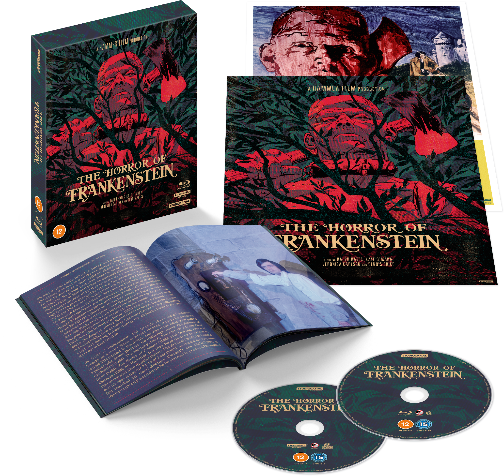 The Horror Of Frankenstein and The Scars Of Dracula are coming to 4K UHD Worldwide this November.