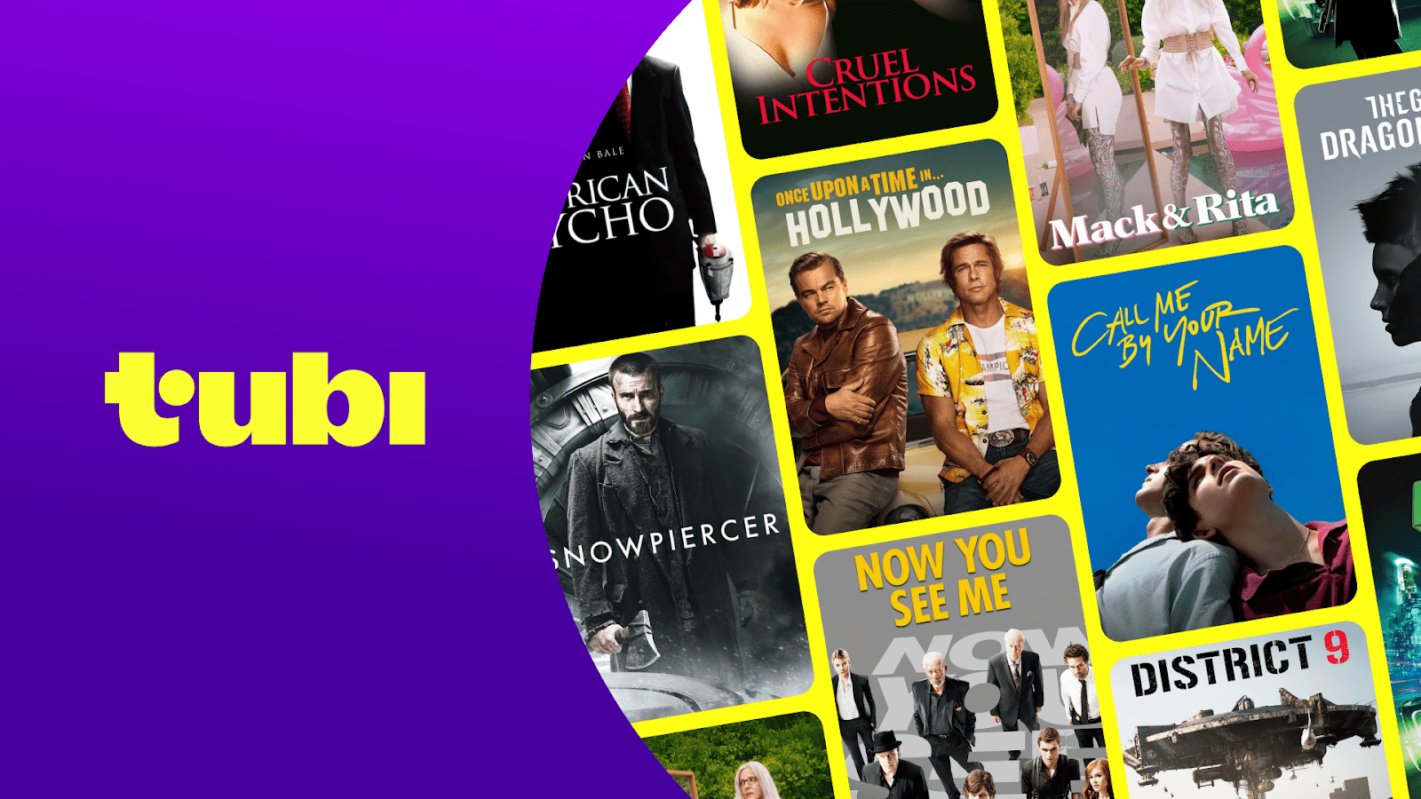 What's Streaming On Tubi In March: You Can Call Me By Your Name, Once Upon A Time In Hollywood While Dealing With The Girl With The Dragon Tattoo!