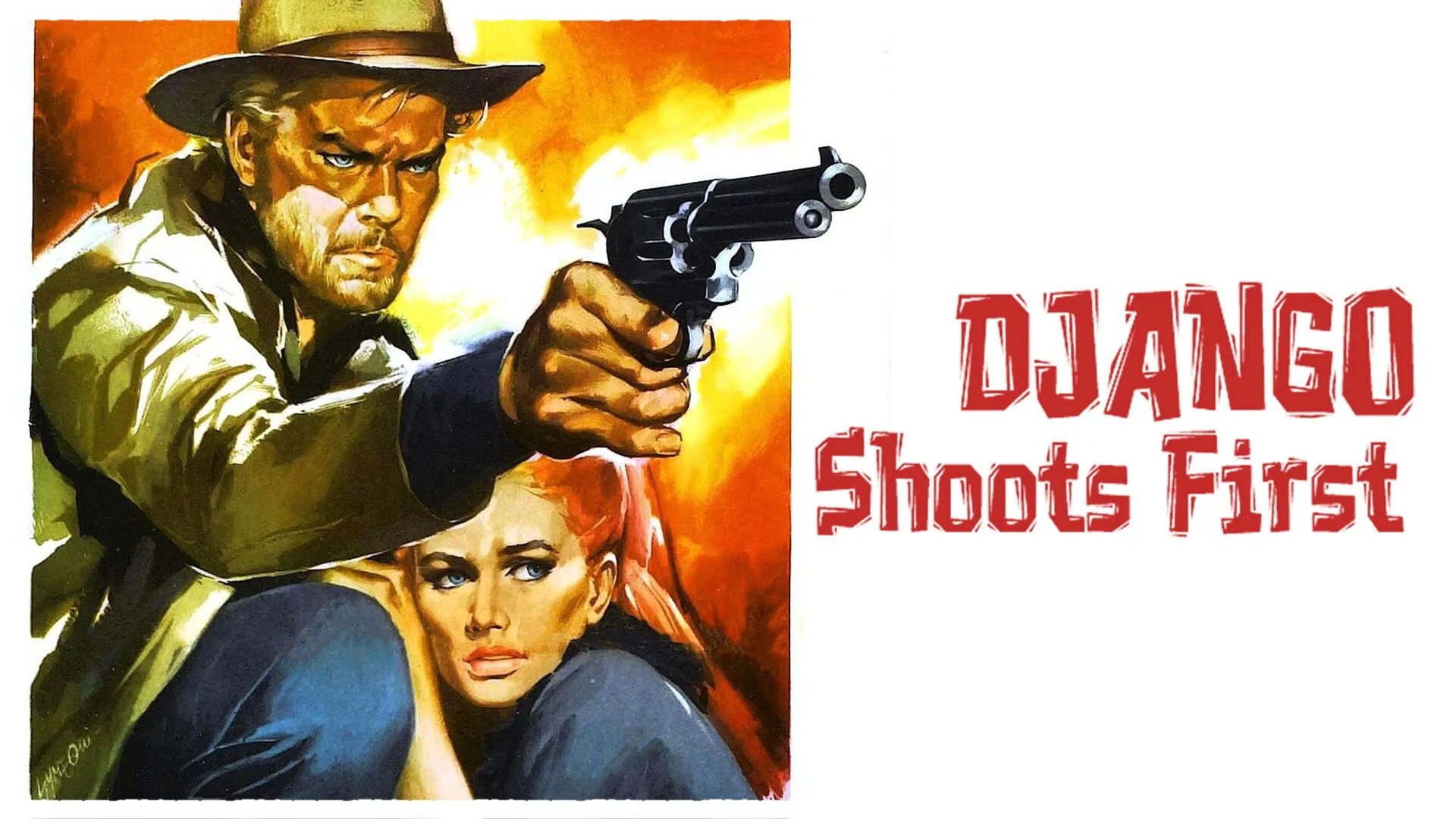 The 4K Debut Of The Classic Spaghetti Western Django Shoots First Is Now Available