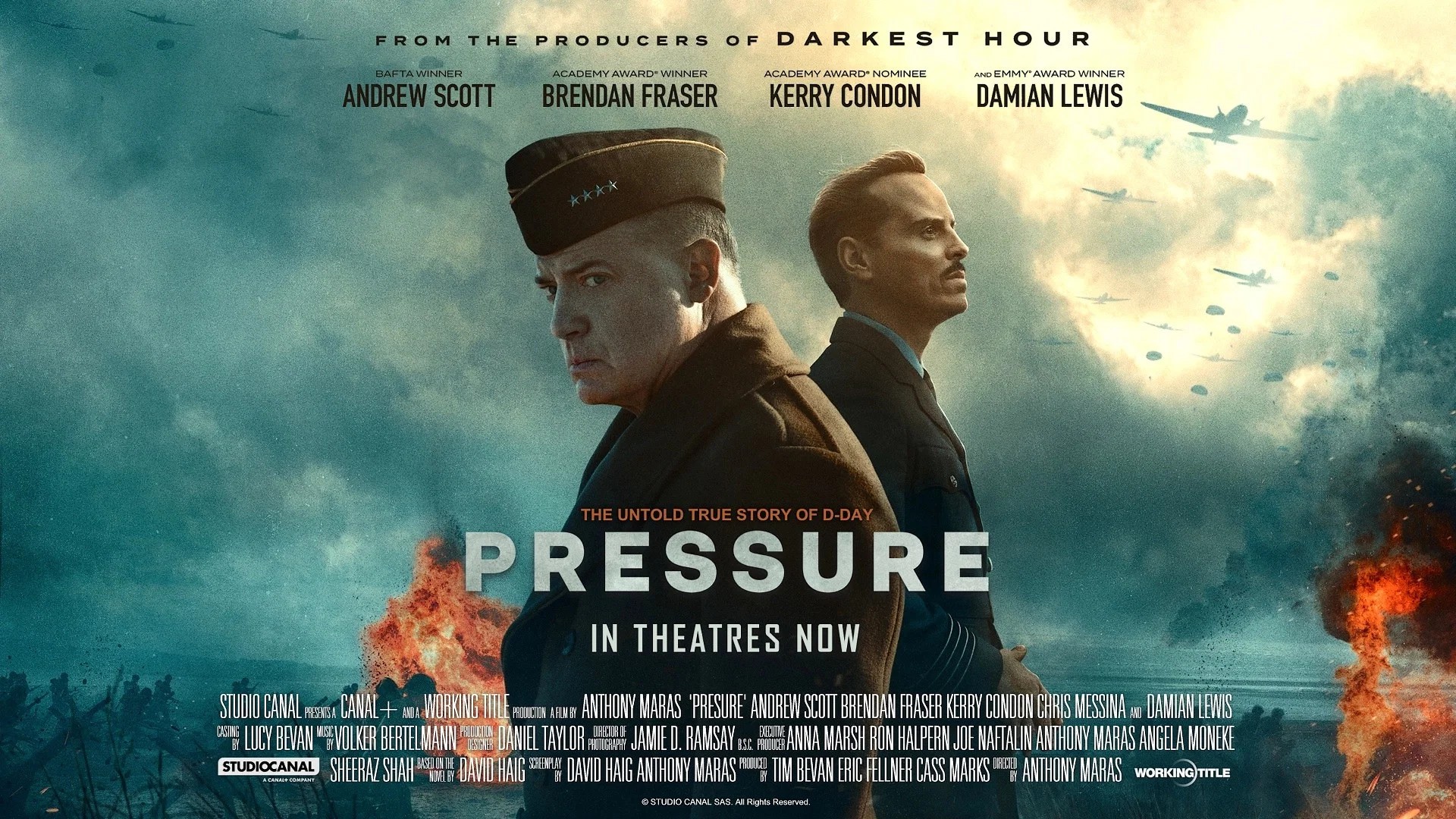Pressure Builds As Studiocanal Releases The New Trailer And Poster For The True World War II Movie