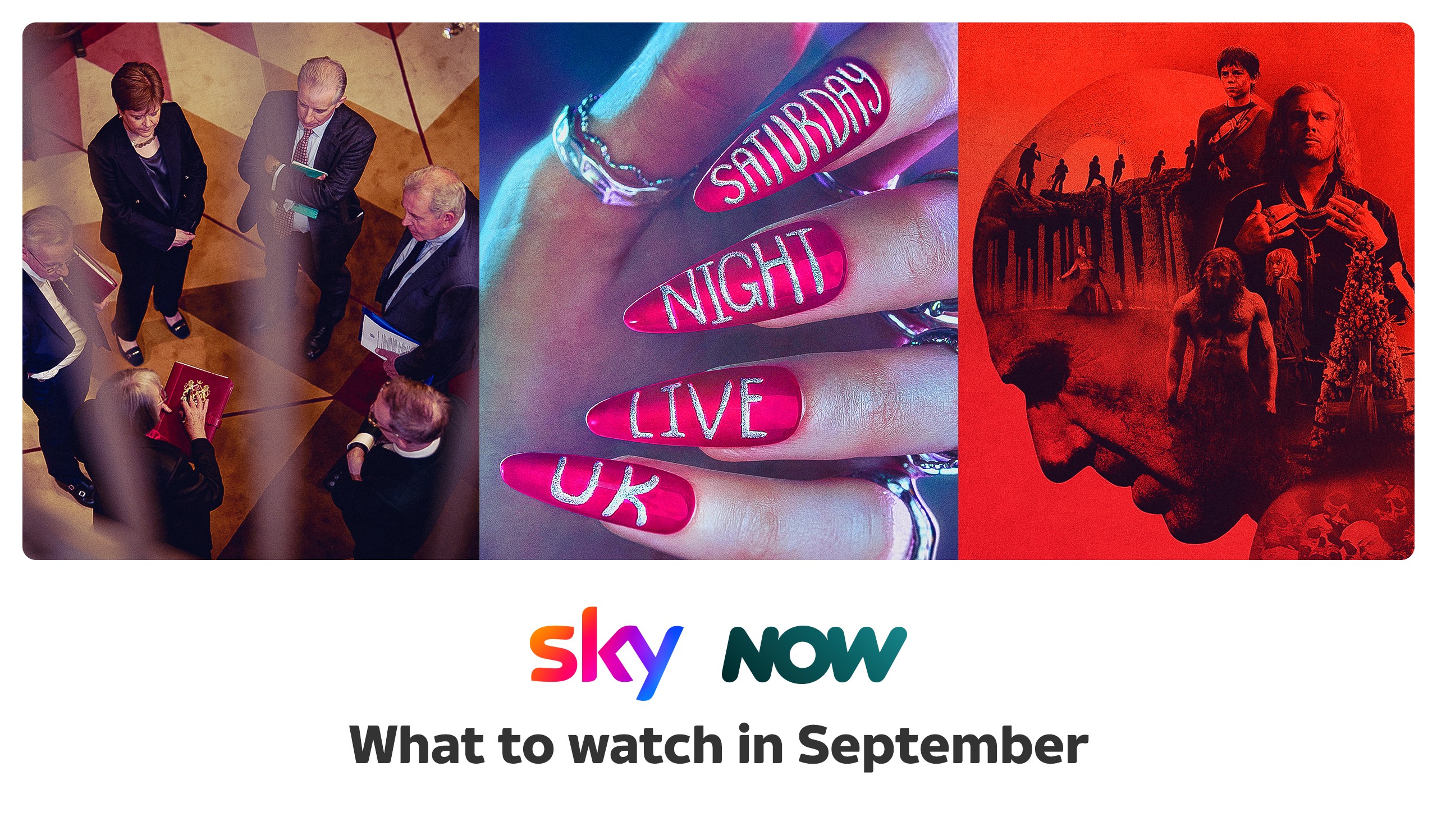 What's Showing On Sky And NOW In September: Saturday Night Live UK Returns With The Wargame And The Paper While Taking A Trip To 28 Years Later: The Bone Temple!