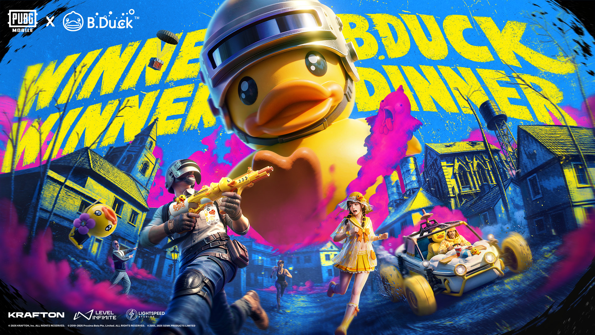 PUBG Mobile Brings The Charm Of B.Duck To Players Worldwide