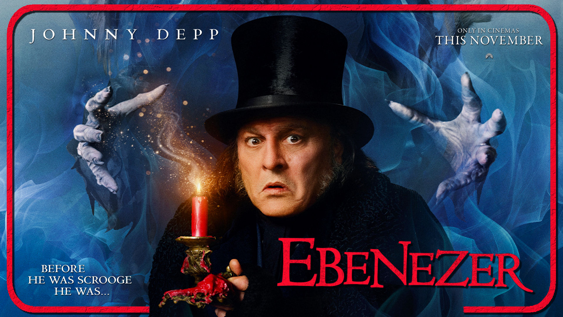 Johnny Depp Embraces the Spirit of Scrooge in the New Featurette for Ebenezer!
