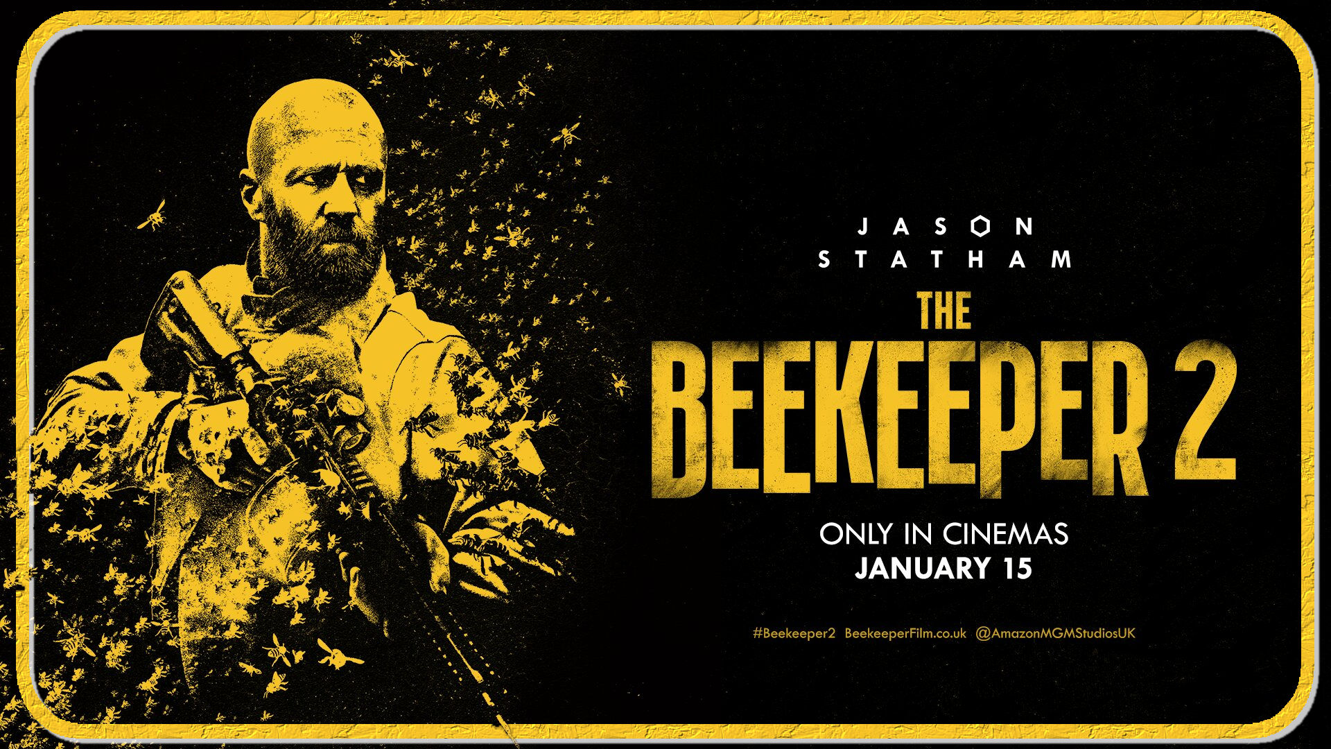 The Official Poster for The Beekeeper 2 Puts Jason Statham in the Swarm!