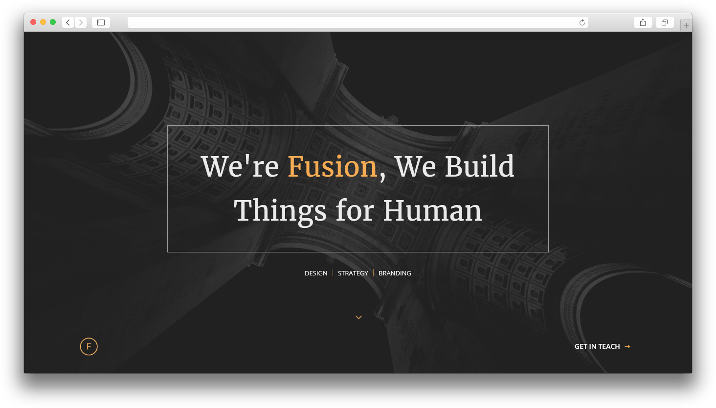 FUSION Free HTML Portfolio Template
