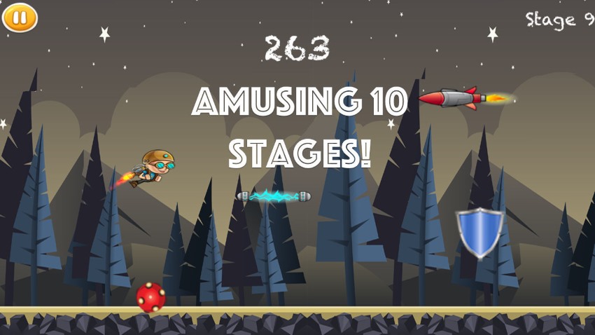 JetpackChallenge-iOS Game-SpriteKit, Swift2.1, iOS9+