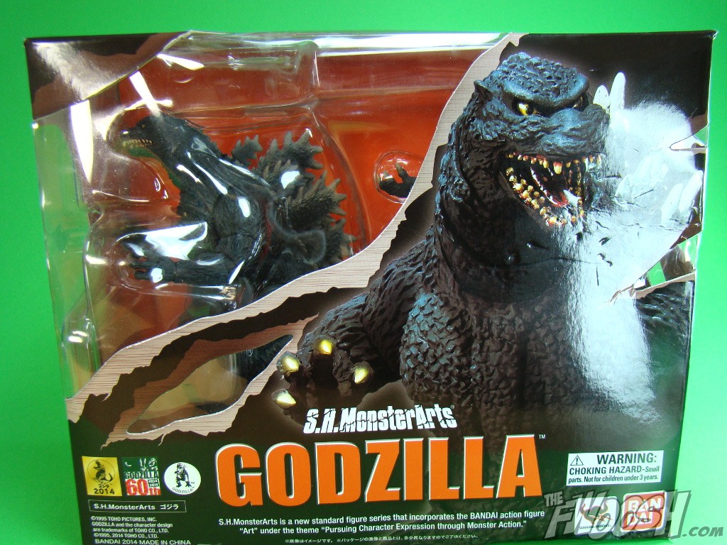 sh monsterarts godzilla 1995