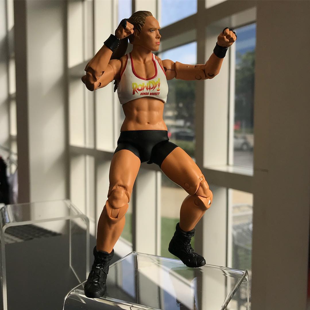 Mattel WWE Ultimate Edition Ronda Rousey Prototype 02