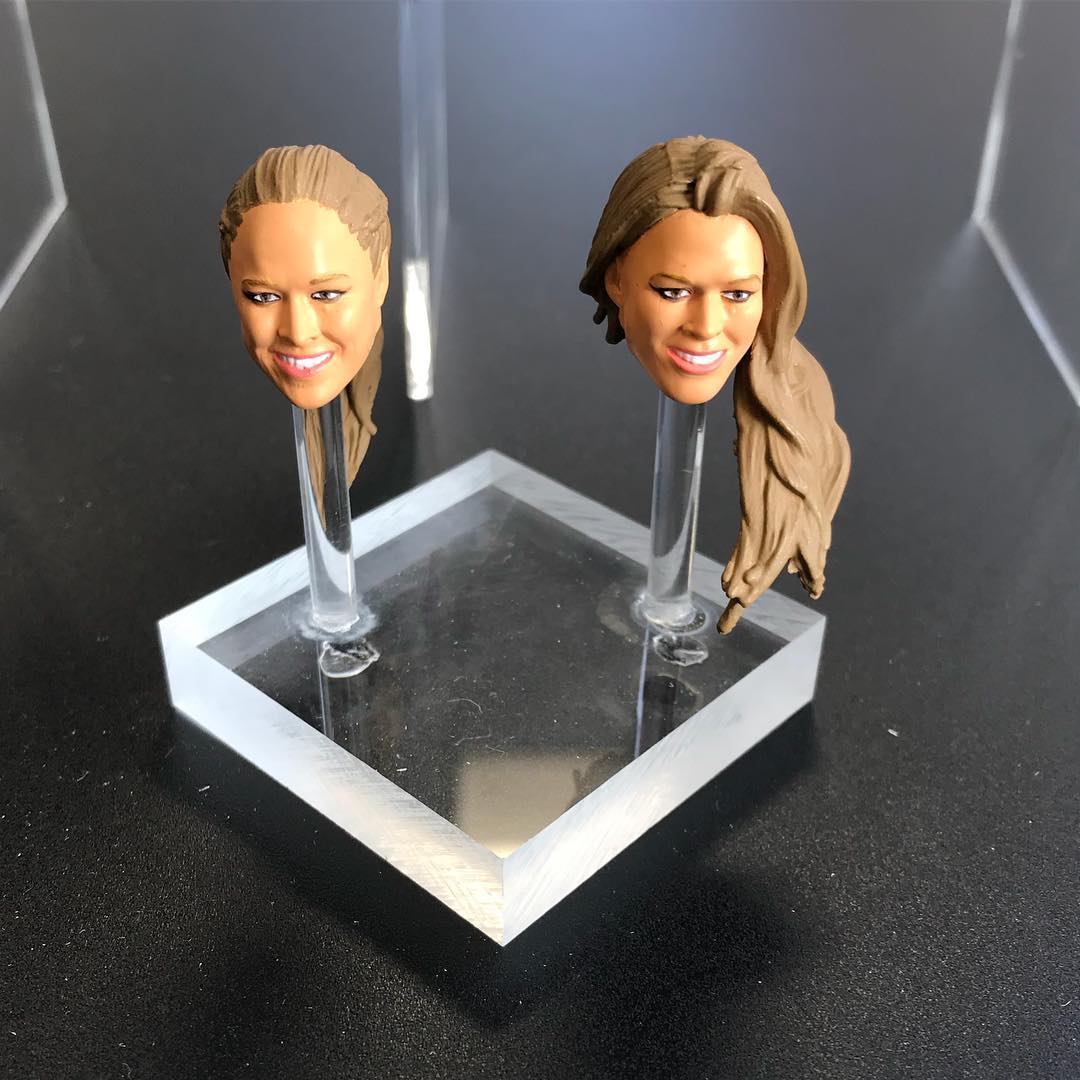 Mattel WWE Ultimate Edition Ronda Rousey Prototype 05