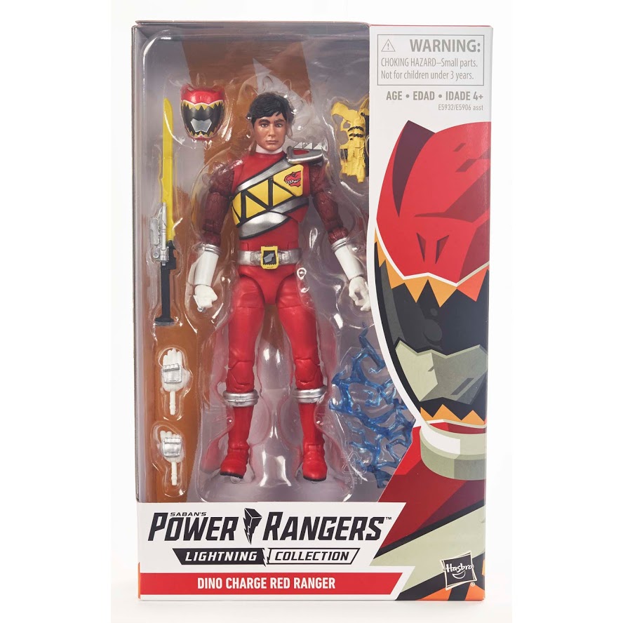 Hasbro Power Rangers Lightning Collection Dino Charge Red Ranger Promo 01