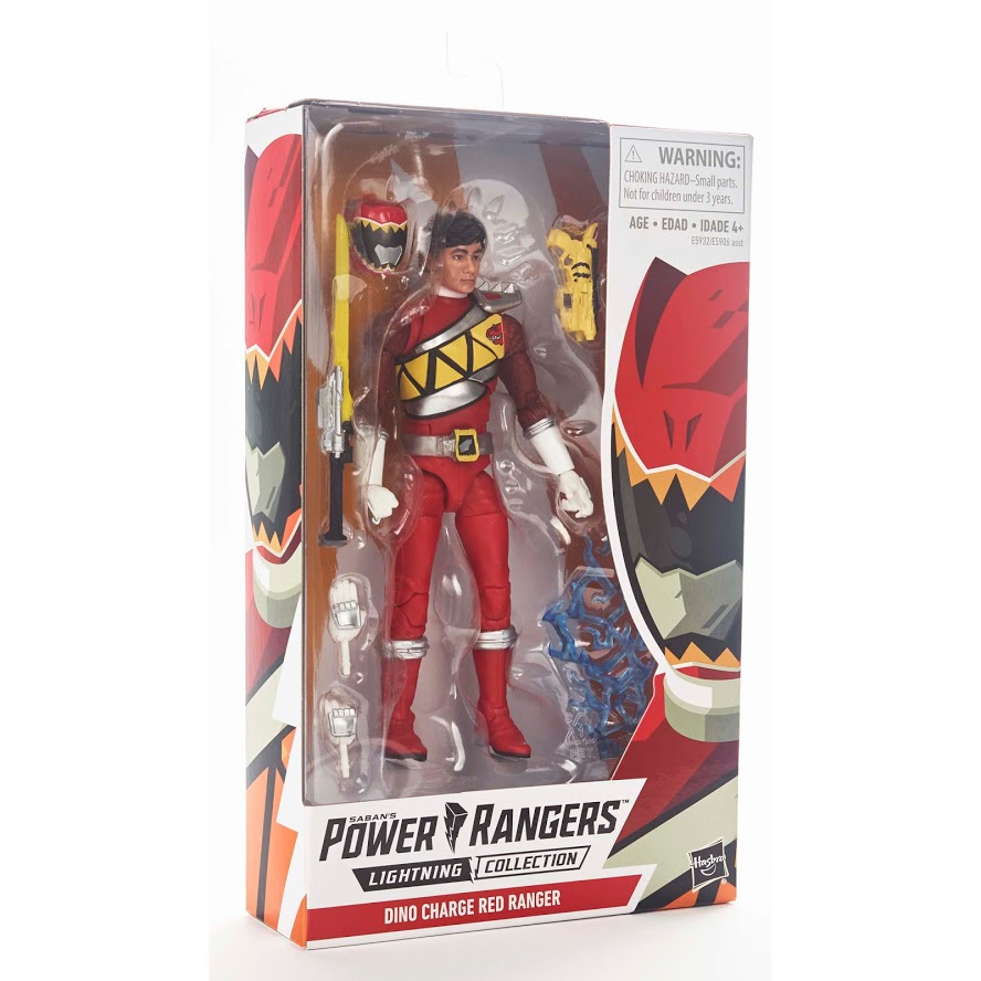 Hasbro Power Rangers Lightning Collection Dino Charge Red Ranger Promo 02