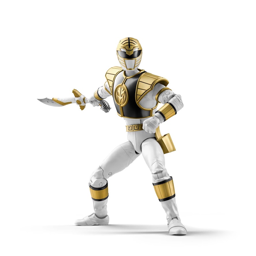 Hasbro Power Rangers Lightning Collection Mighty Morphin White Ranger Promo 03