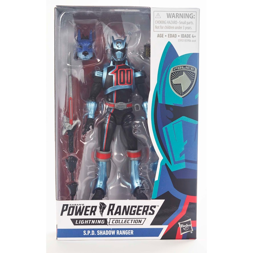 Hasbro Power Rangers Lightning Collection SPD Shadow Ranger Promo 01