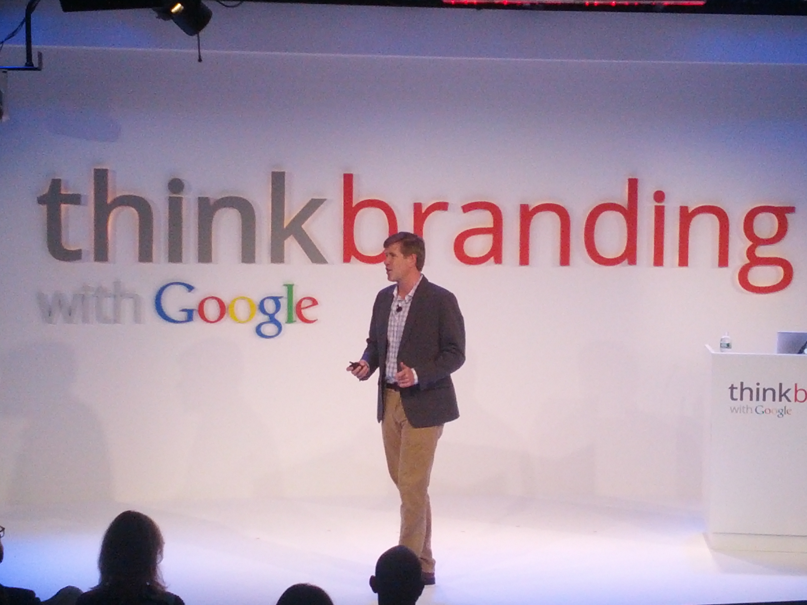 Tom Fishburne Speaking at Google Think Branding