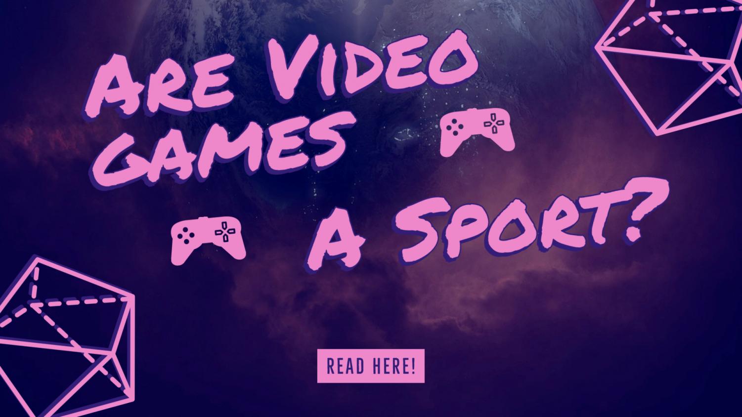 Should Video Games Be Considered A Sport The Gator S Eye Videogames 