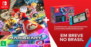 Novo Switch OLED Mario Kart 8