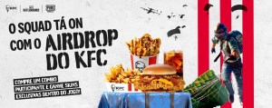 KFC e PUBG oferecem skin ao comprar combo