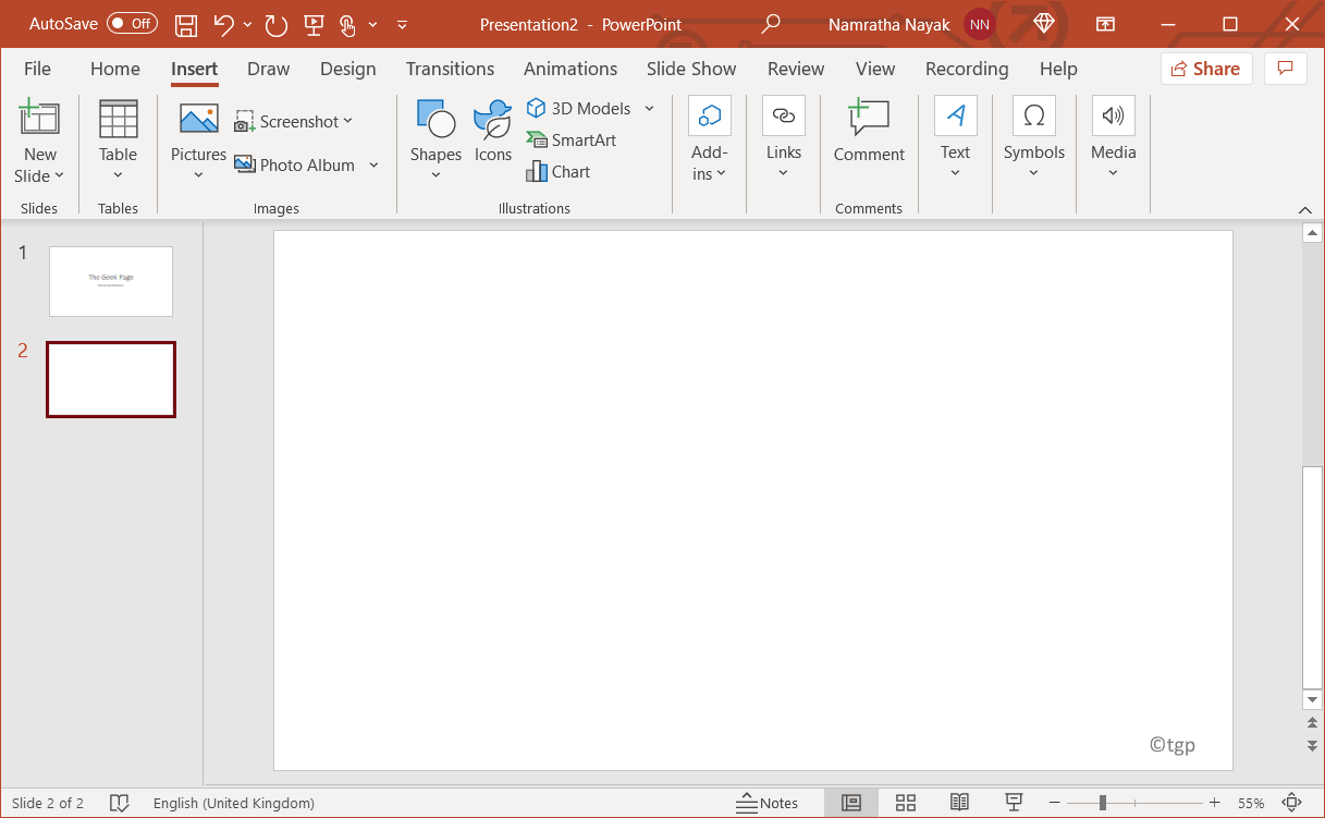 How to set transparent background image in powerpoint