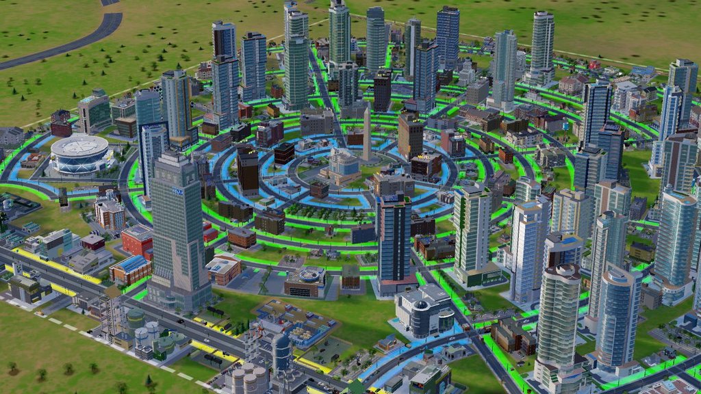 Best Simcity 5 Road Layout