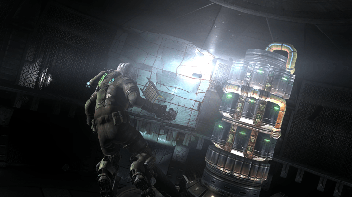 <span class="entry-title"><span id="postmeta"><span style="float:right; font-size: 0.5em; margin:0em;"><span style="color:#ffffff;">[</span><strong>Game: </strong><em>Dead Space 2</em>, Visceral Games, 2011<span style="color:#ffffff;">]</span></span></span> <hr style="margin:0em;" />Deadened Space:</span> <BR /><h2 style="padding-left: 30px;padding-top:0em">How Small Elements of Design, Optimization, and Polish Combine to Diminish <em>Dead Space 2</em></h2>