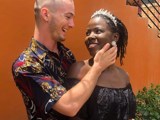 Coronavirus Lockdown: Young couple trek back home after their wedding in Uganda (photos)