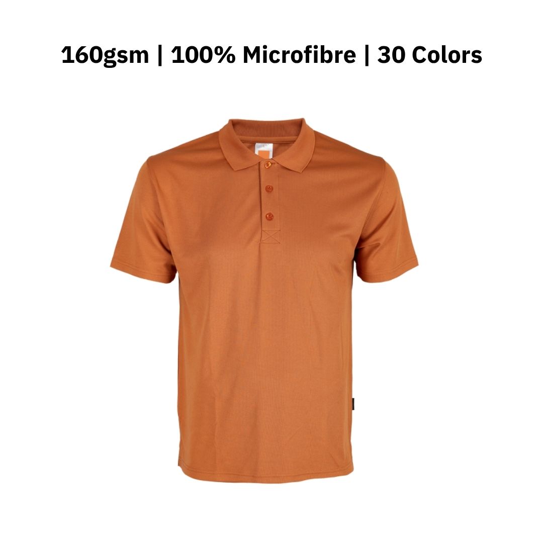 Unisex Microfibre Short Sleeve Polo Shirt QD06