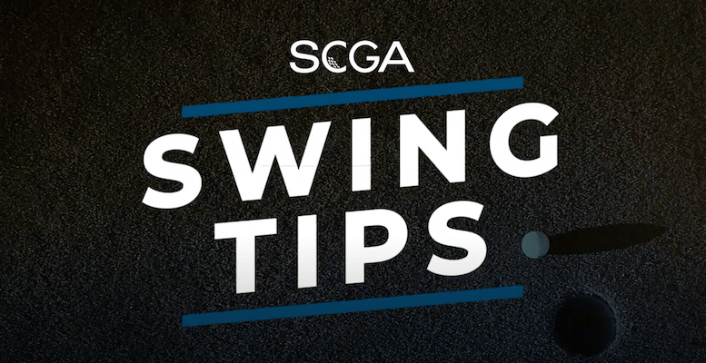 Releasing the club just before you hit the ball will change the effective . Scga Swing Tip Hit Low And High Chip Shots The Golf Wire