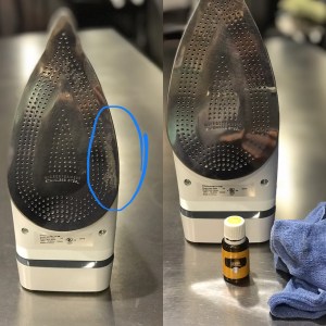 iron cleaner, Good Drop, GoodDrop, theGoodDrop, essential oils, Young Living, lemon, natural cleaner, organic, non-toxic