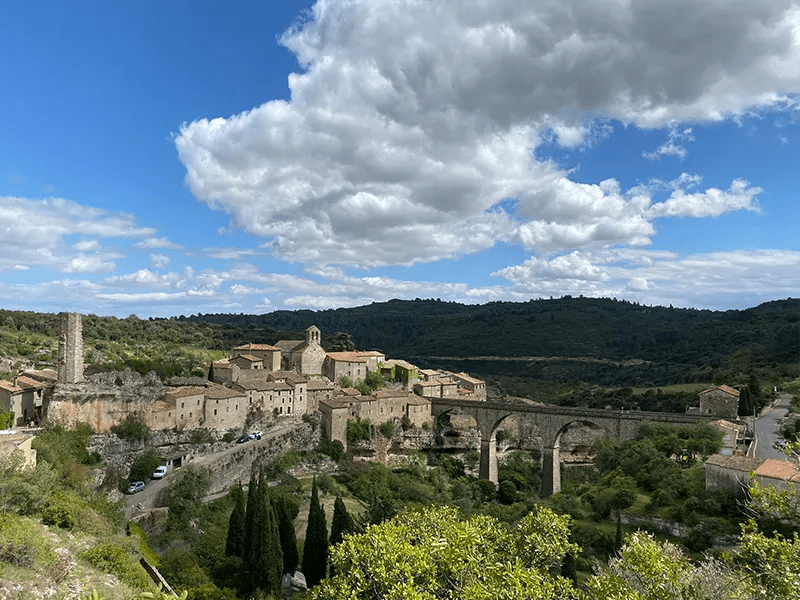 View of Minerve photo © Karen Tait What to see and do in Minerve