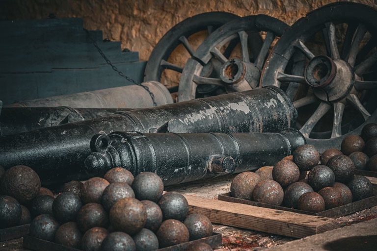 Canon balls and wagon wheels