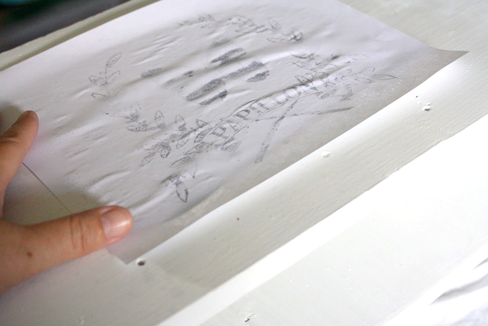 Furniture transfers for chalk paint!