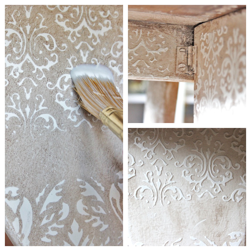 raised stencil texture technique the graphics fairy